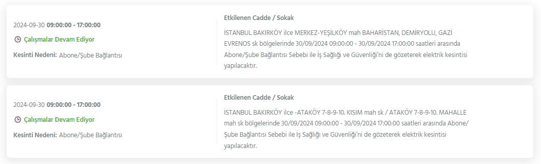 Bu geceden itibaren başlıyor! İstanbul'un 15 ilçesinde elektrikler kesiliyor 19